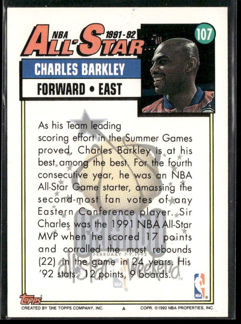 "Sir" Charles Barkley Player Lot Bundle 10 Basketball Cards CB002 Suns Sixers back