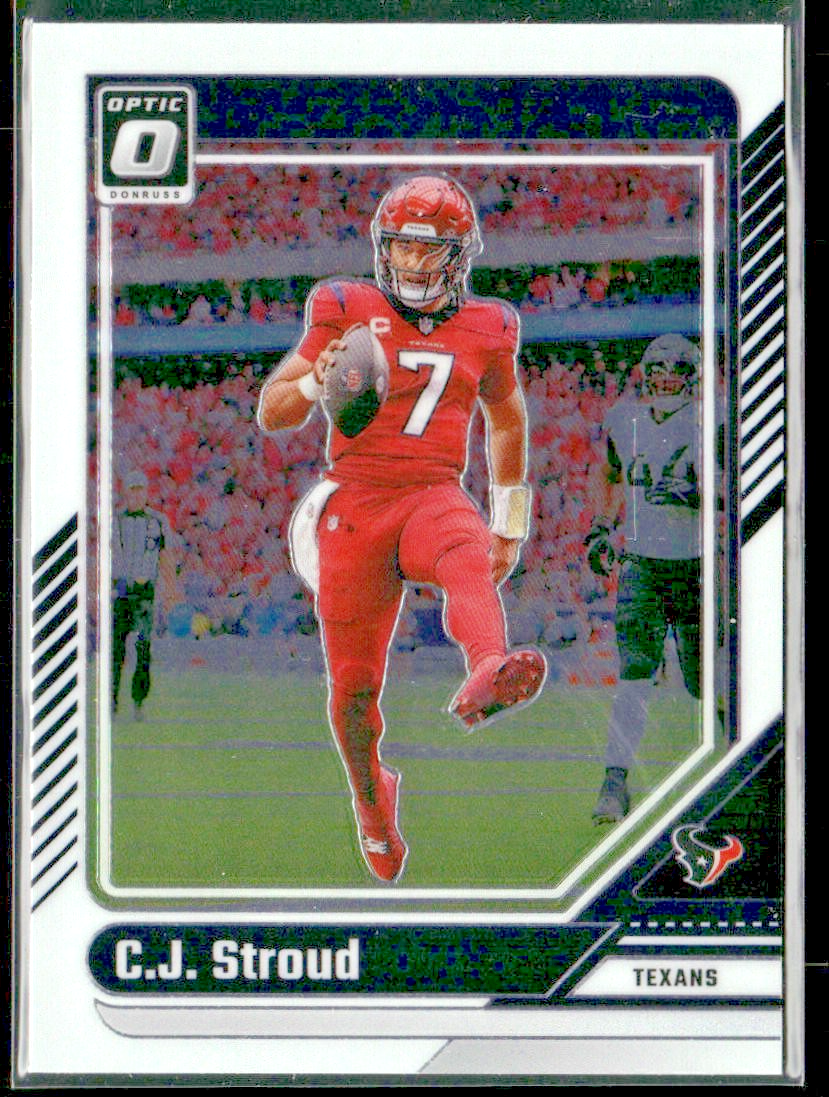 CJ Stroud Player Lot Bundle 10 Different Football Cards CJS001 4 RC back
