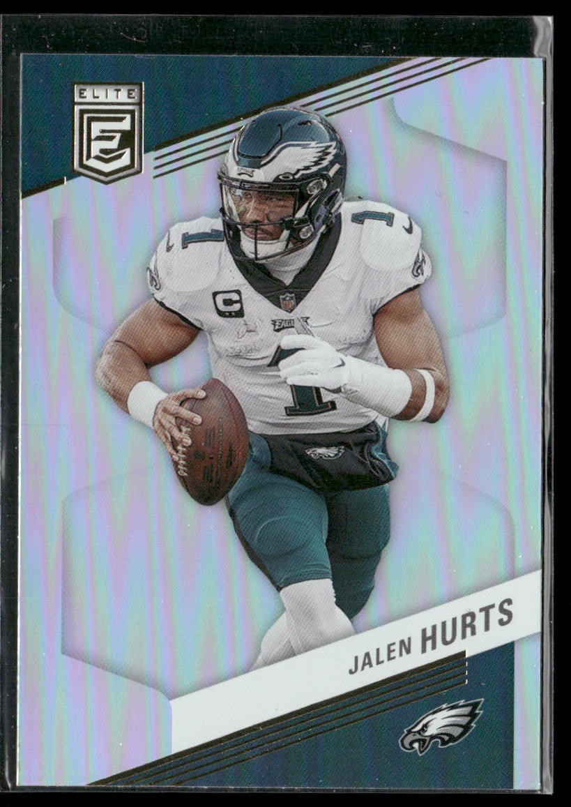 Jalen Hurts Player Lot Bundle 10 Different Football Cards JH001 Eagles back