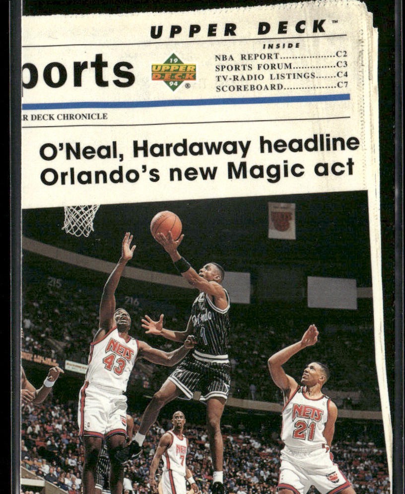 Anfernee "Penny" Hardaway Player Lot Bundle 10 Basketball Cards AH001 2 RC Magic back