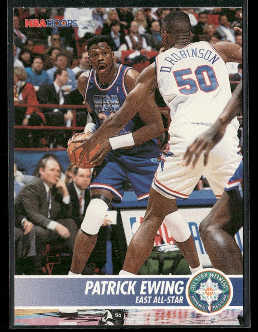 Patrick Ewing Player Lot Bundle 10 Basketball Cards PE006 New York Knicks back