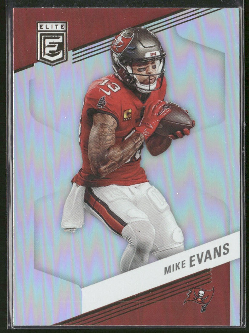 Mike Evans Player Lot Bundle 10 Different Football Cards ME001 Buccaneers back