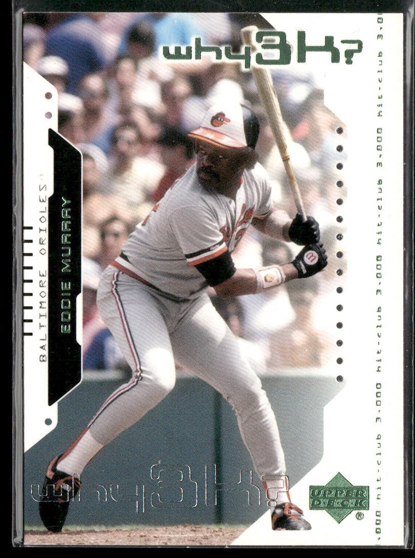 Eddie Murray Player Lot Bundle 10 Different Baseball Cards EM001 Orioles Mets back