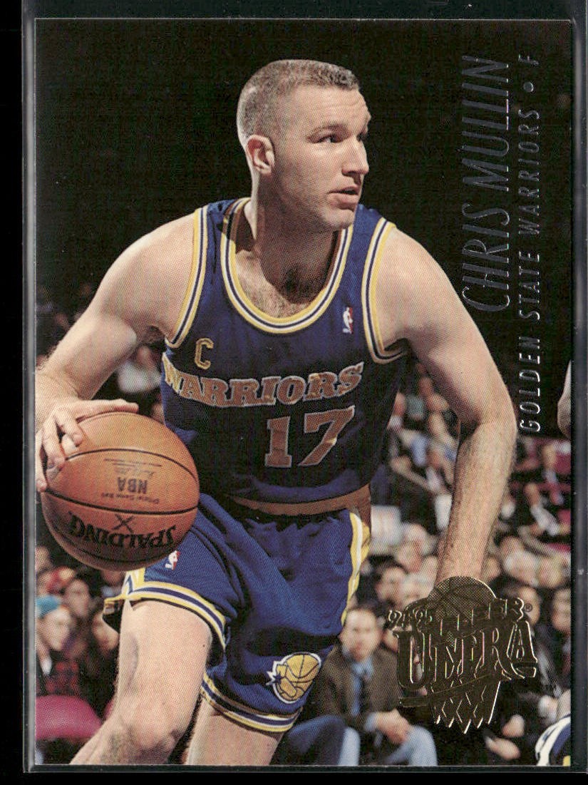 Chris Mullin Player Lot Bundle 10 Basketball Cards CM002 Warriors back