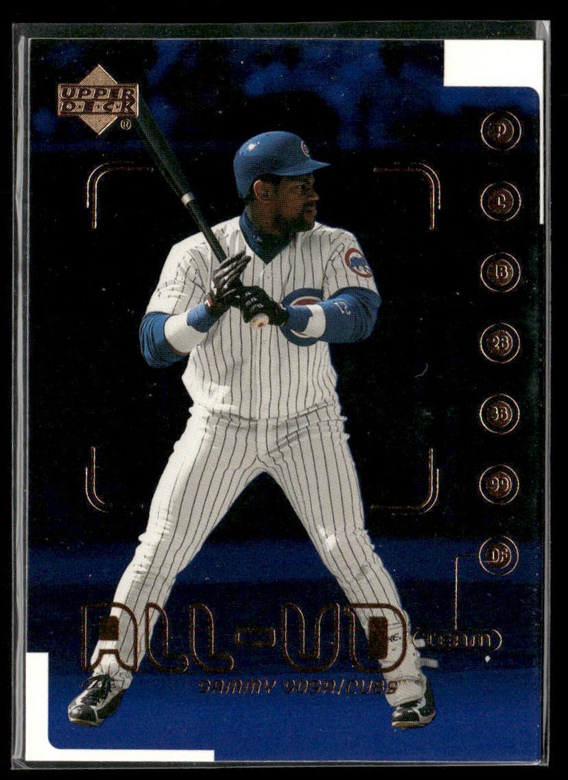 Sammy Sosa Lot Bundle 10 Different Baseball Cards SS001 Cubs back