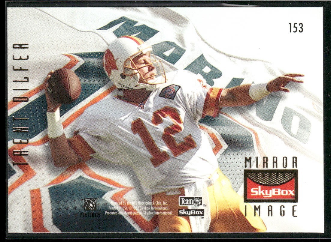 Dan Marino Player Lot Bundle 10 Football Cards DM009 Dolphins back