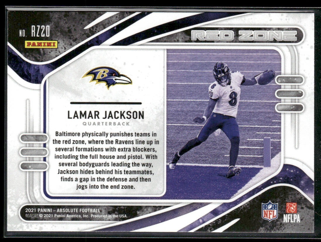 Lamar Jackson Player Lot Bundle 10 Different Football Cards LJ004 Ravens back