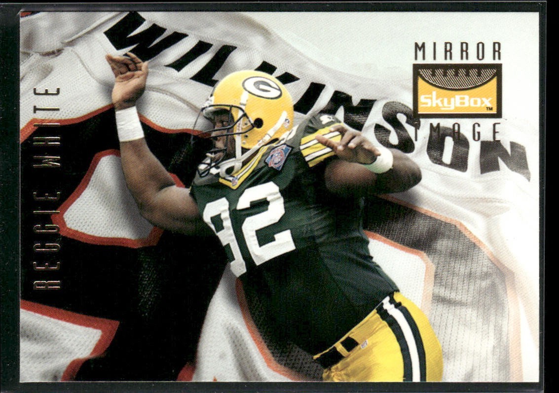 Reggie White Player Lot Bundle 10 Different Football Cards RW003 Eagles Packers front