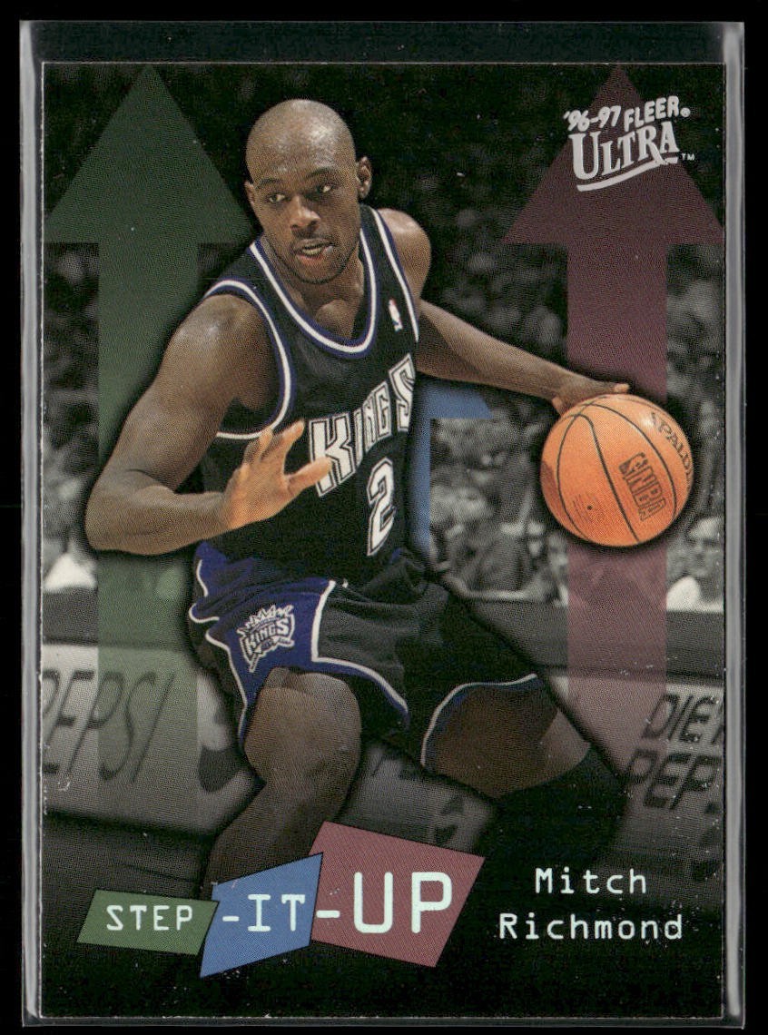 Mitch Richmond Player Lot Bundle 10 Basketball Cards MR001 Kings back
