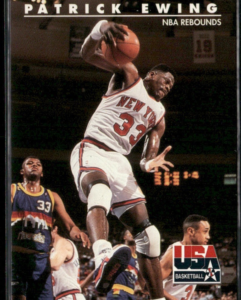 Patrick Ewing Player Lot Bundle 10 Basketball Cards PE003 New York Knicks back