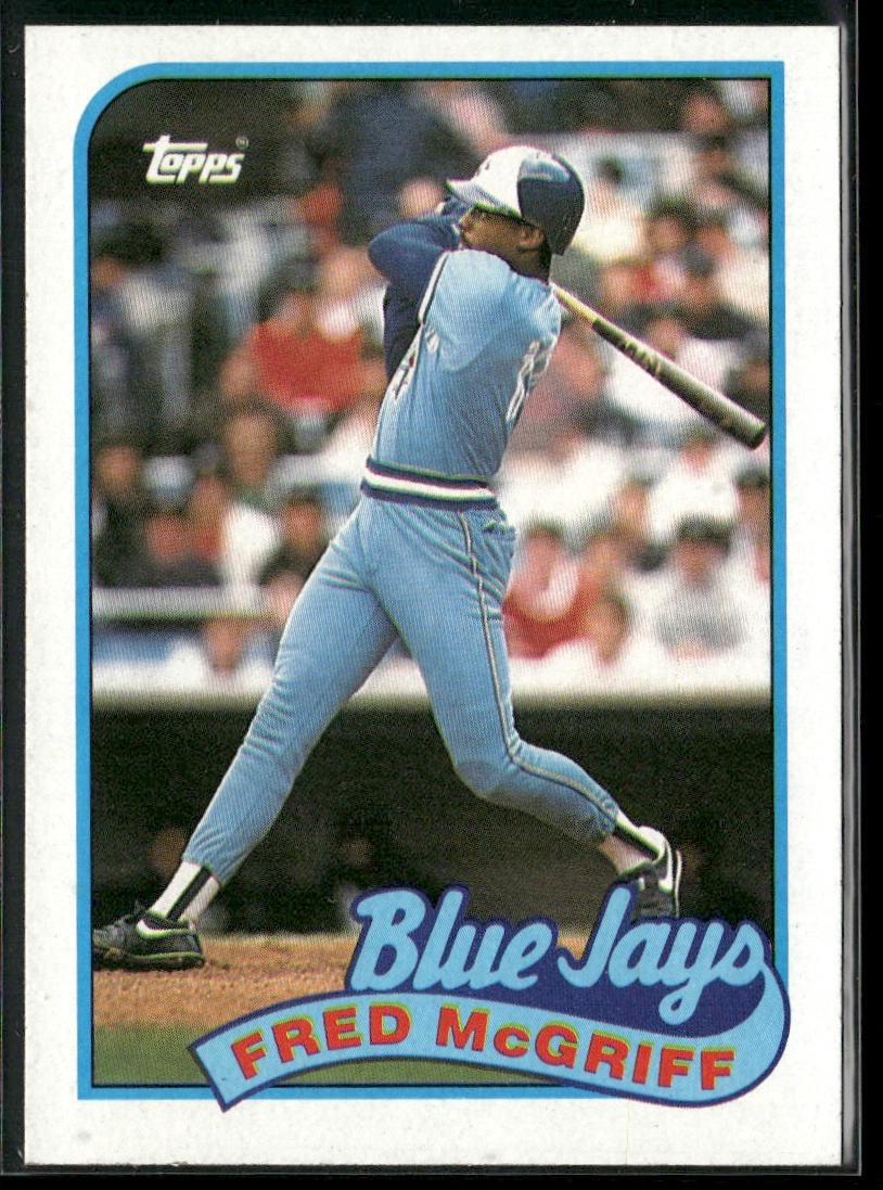 Fred McGriff Player Lot Bundle 10 Different Baseball Cards FM001 Blue Jays back