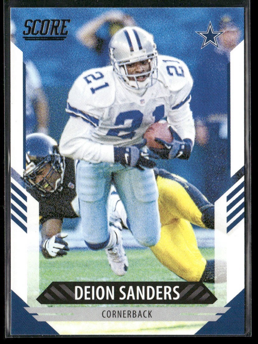 Deion Sanders Player Lot Bundle 10 Different Football Cards DS001 Falcons 49ers back