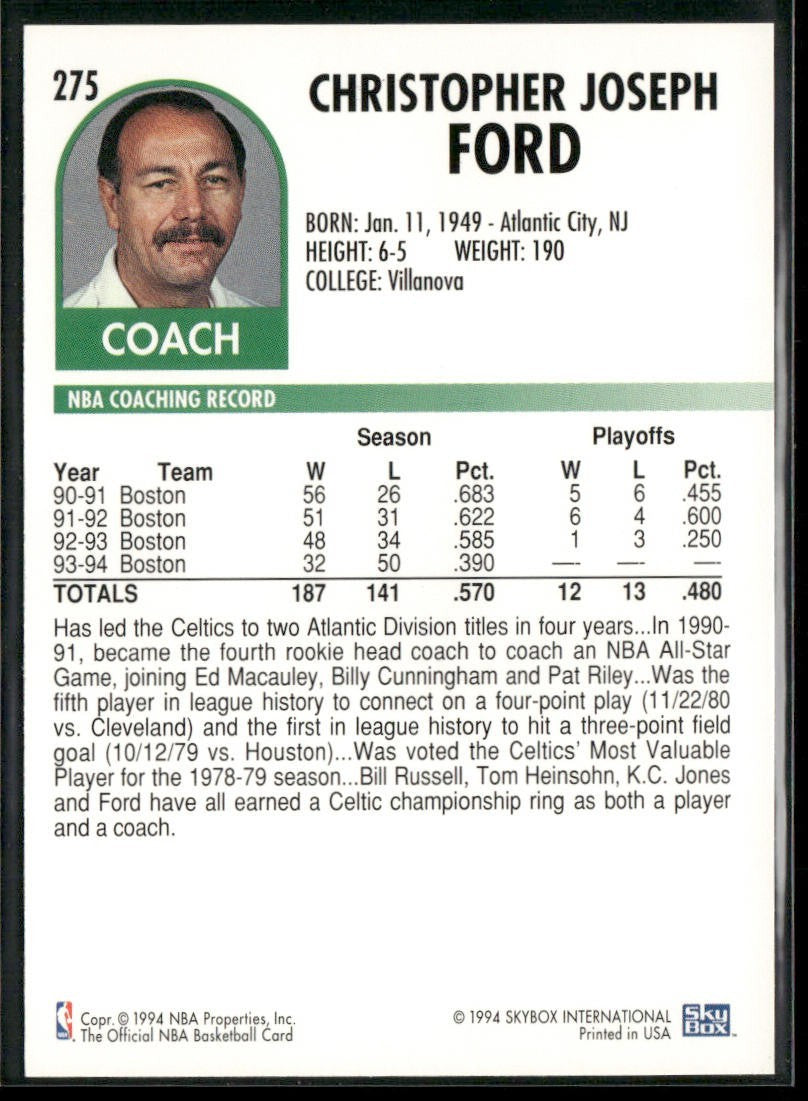NBA Coaches Lot Bundle 10 Basketball Cards C013 Various Teams back