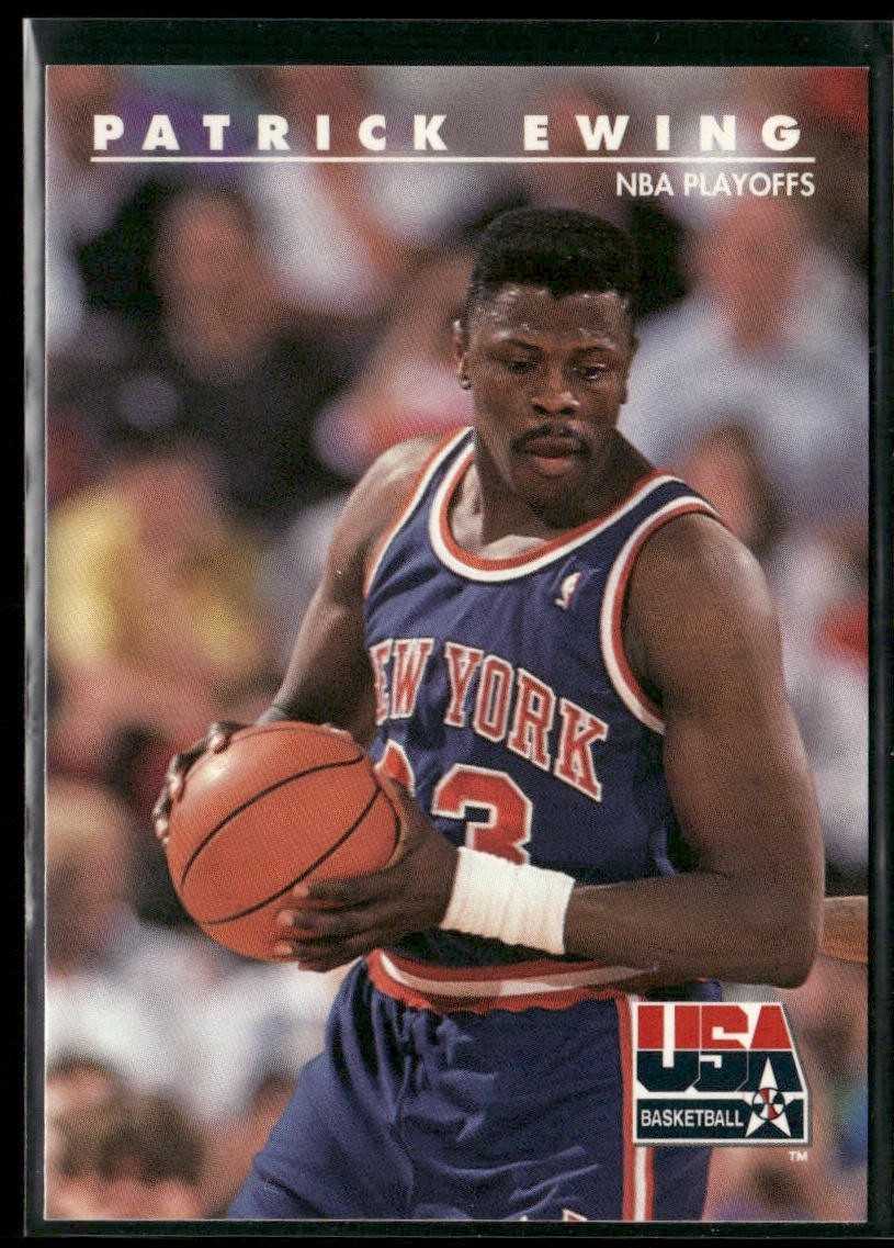 Patrick Ewing Player Lot Bundle 10 Basketball Cards PE001 New York Knicks back