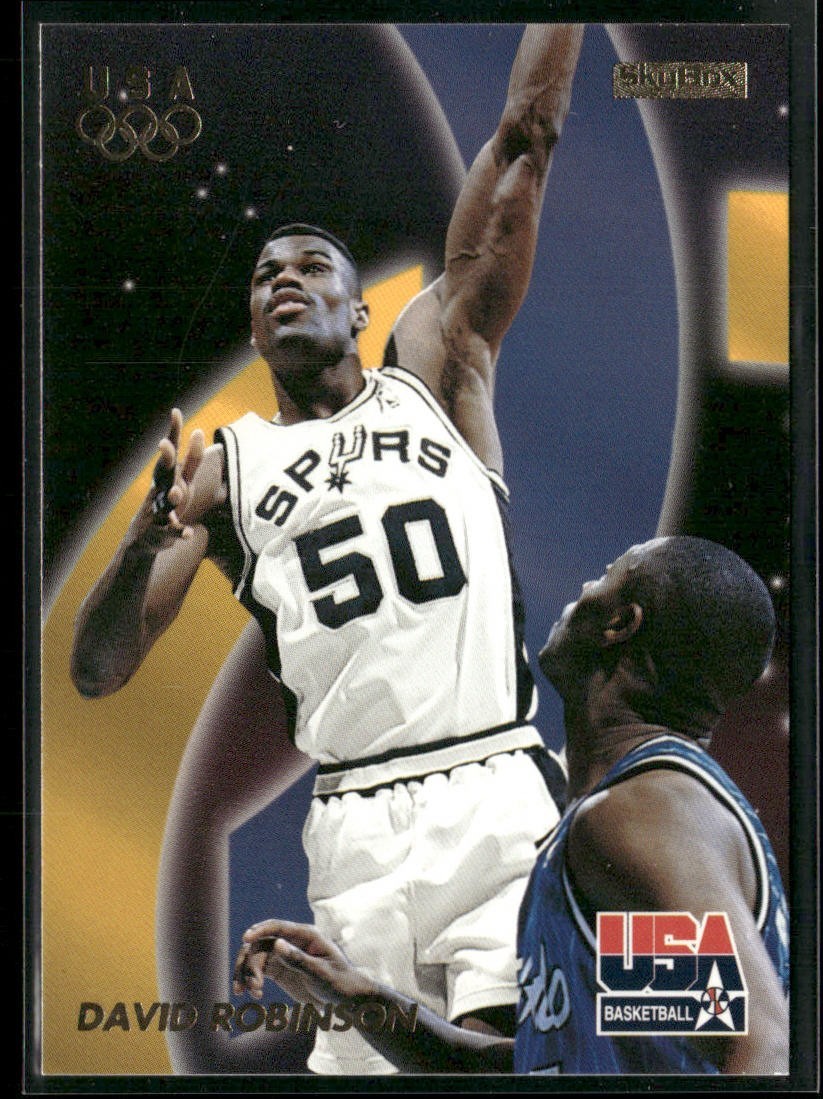 David Robinson Player Lot Bundle 10 Basketball Cards DR002 Spurs back