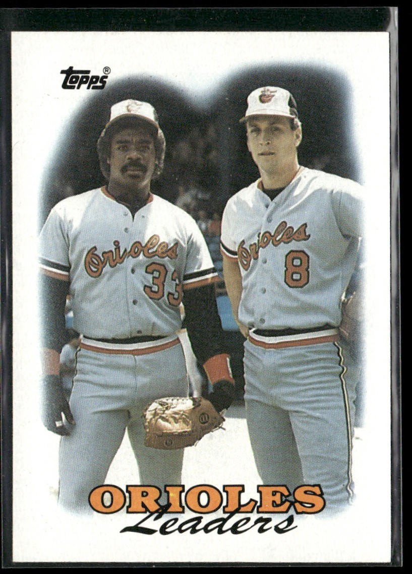 Cal Ripken Jr. Player Lot Bundle 10 Different Baseball Cards CRJ001 Orioles back