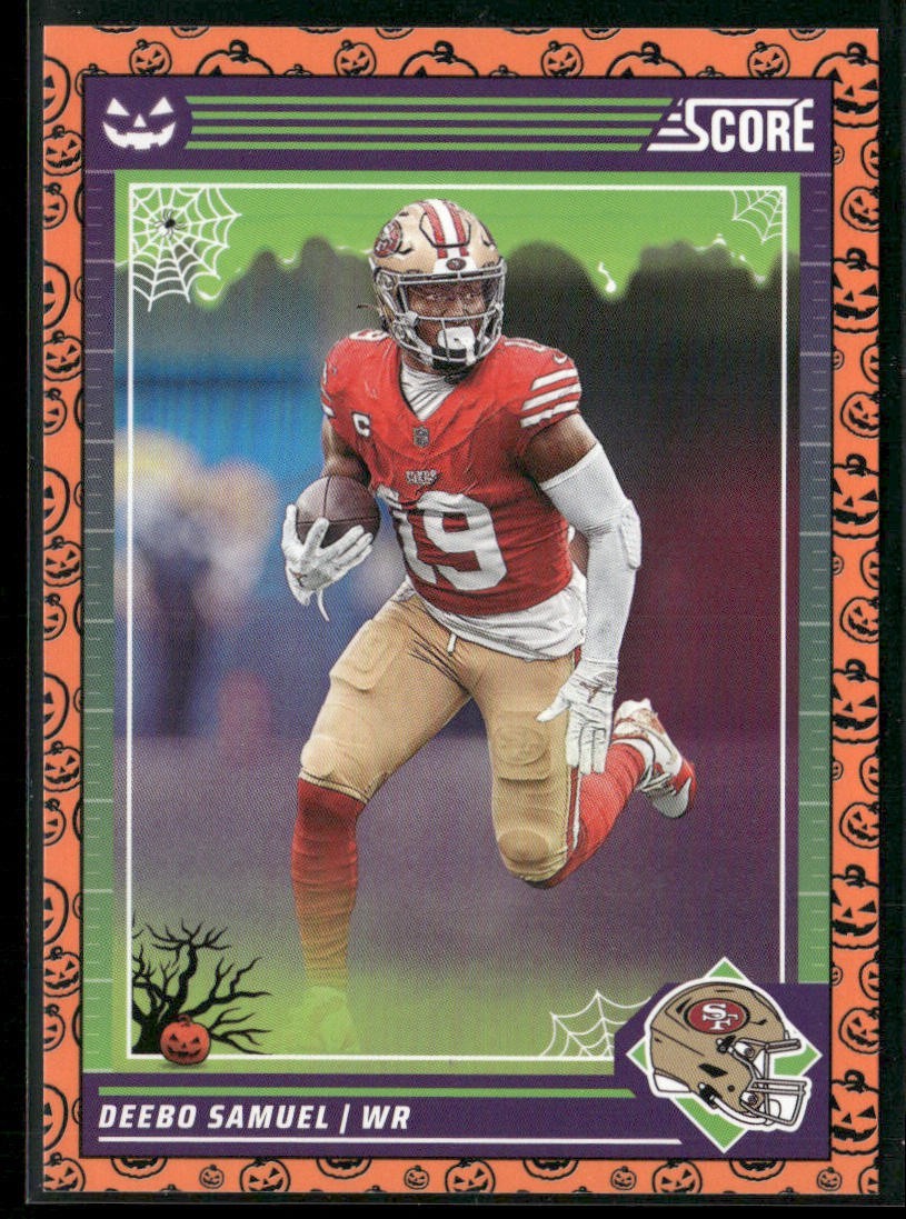 Deebo Samuel Player Lot Bundle 10 Different Football Cards DS002 San Fran 49ers back