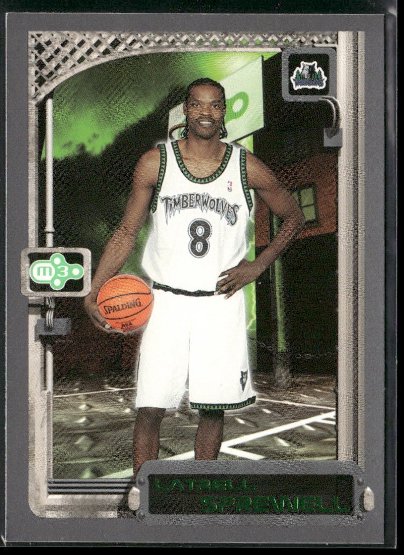 Latrell Sprewell Player Lot Bundle 10 Basketball Cards LS001 Warriors Knicks back