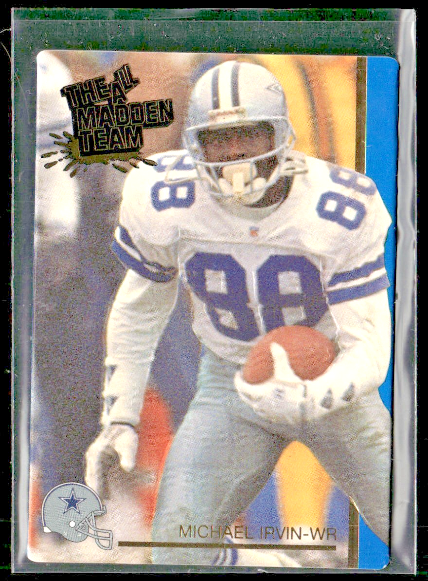 Michael Irvin Player Lot Bundle 10 Different Football Cards MI008 Cowboys front