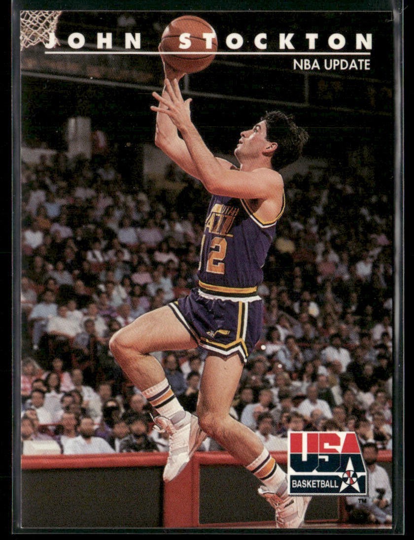 John Stockton Player Lot Bundle 10 Basketball Cards JS001 Utah Jazz back