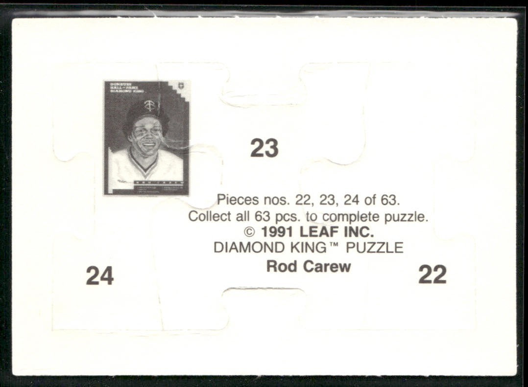 Puzzle Piece Lot Bundle 10 Different Baseball Cards P009 back