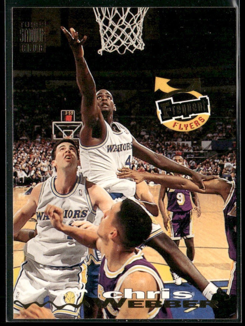 Chris Webber Player Lot Bundle 10 Basketball Cards CW002 Warriors 1 RC back