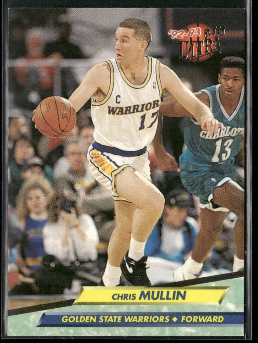 Chris Mullin Player Lot Bundle 10 Basketball Cards CM003 Warriors back
