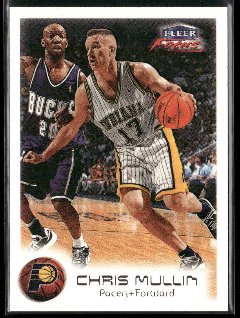 Chris Mullin Player Lot Bundle 10 Basketball Cards CM004 Warriors back