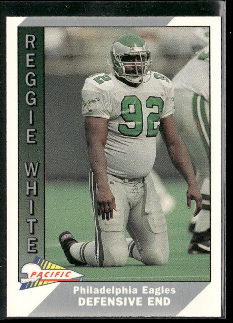 Reggie White Player Lot Bundle 10 Different Football Cards RW005 Eagles Packers back