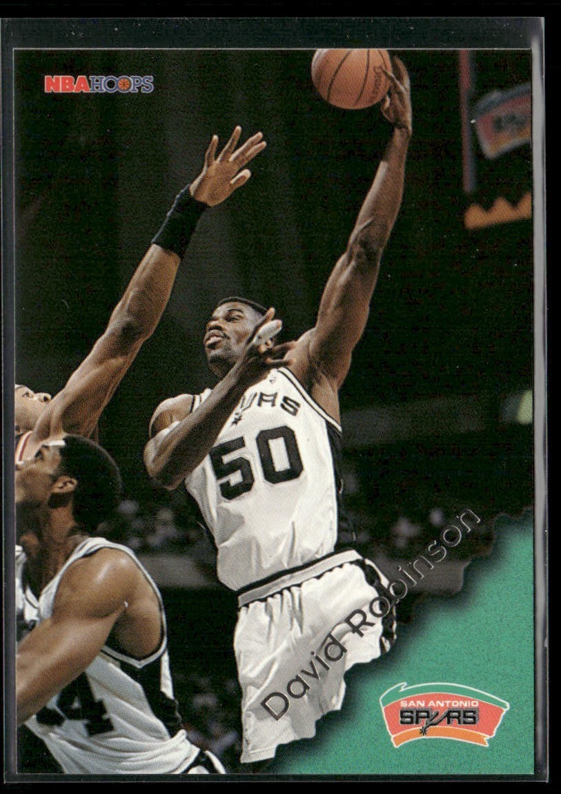 David Robinson Player Lot Bundle 10 Basketball Cards DR001 Spurs back
