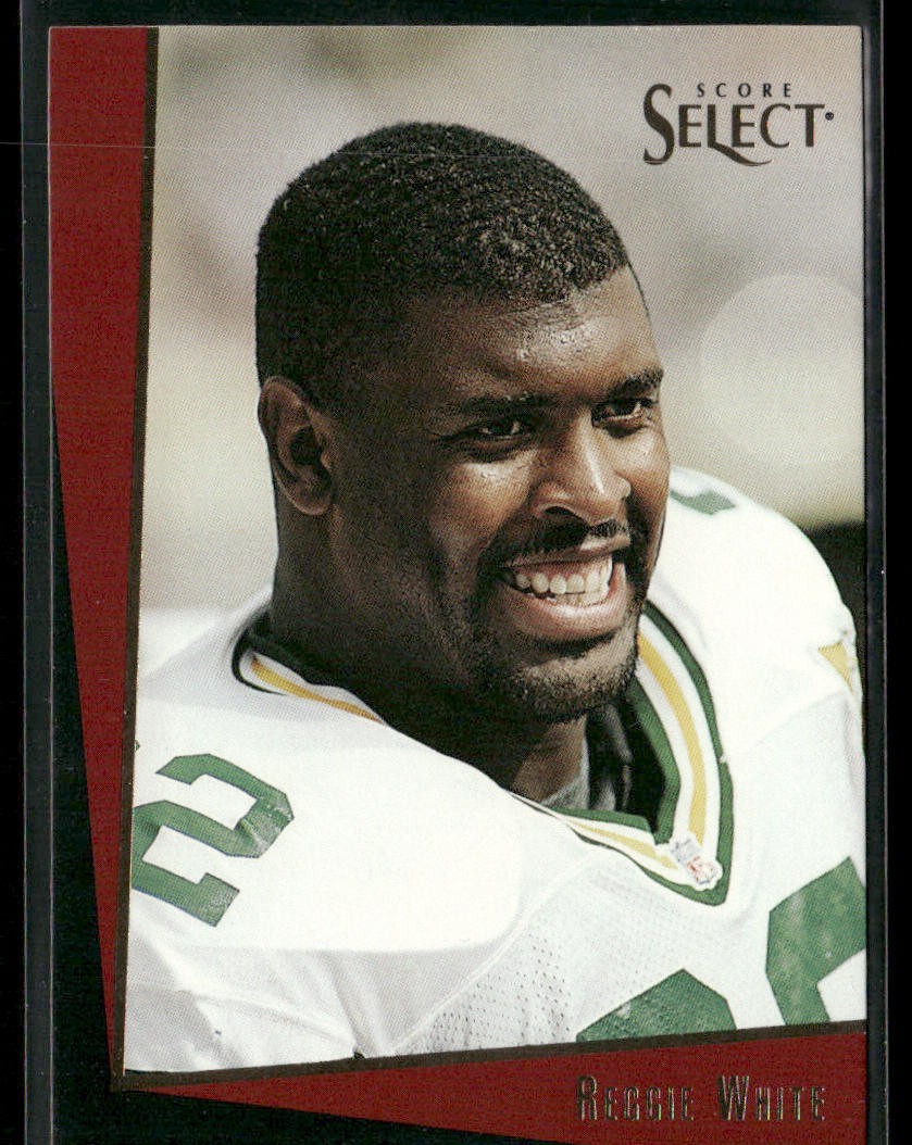 Reggie White Player Lot Bundle 10 Different Football Cards RW001 Eagles Packers back