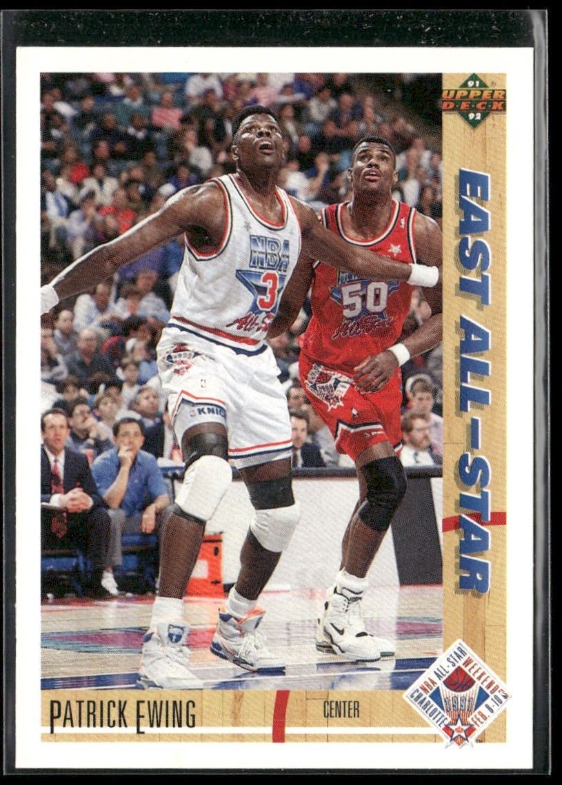 Patrick Ewing Player Lot Bundle 10 Basketball Cards PE001 New York Knicks back