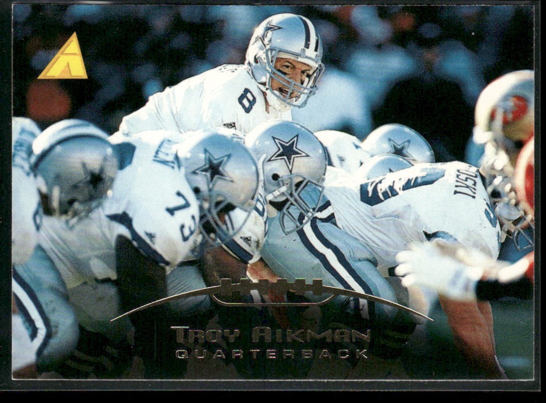 Troy Aikman Player Lot Bundle 10 Different Football Cards TA007 Cowboys back