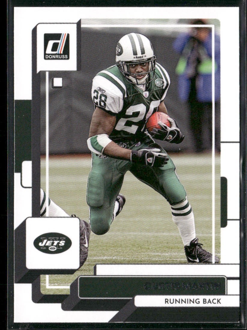Curtis Martin Player Lot Bundle 10 Different Football Cards CM002 1 RC back