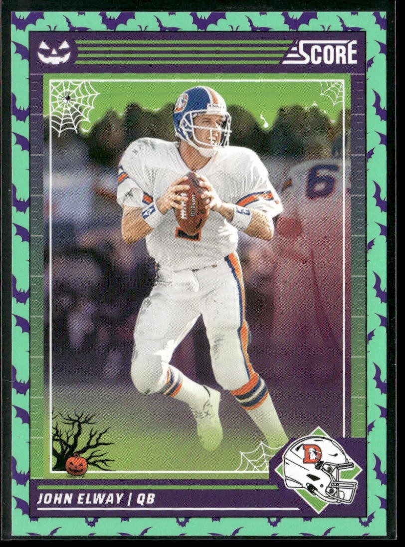 John Elway Player Lot Bundle 10 Different Football Cards JE006 Broncos back