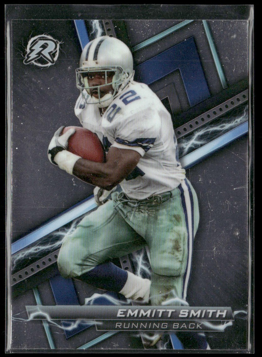 Emmitt Smith Player Lot Bundle 10 Different Football Cards ES004 Cowboys back