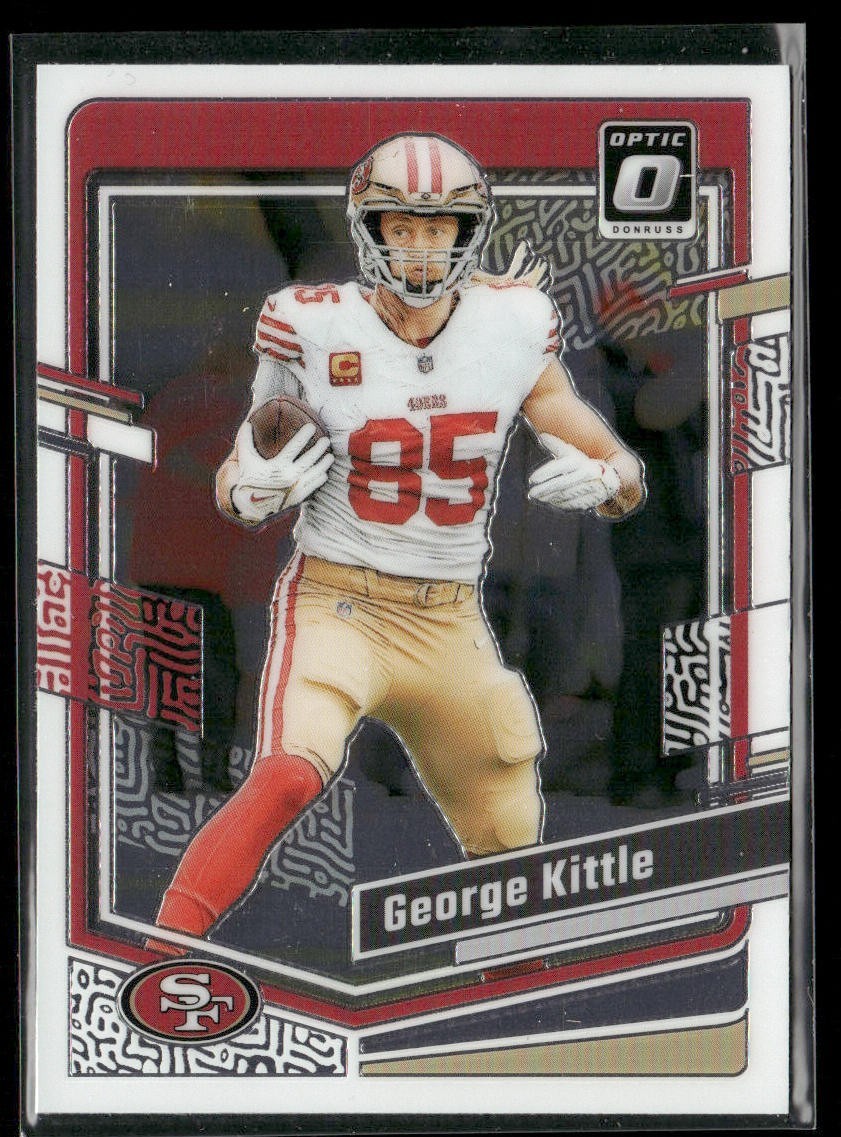 George Kittle Player Lot Bundle 9 Different Football Cards GK001 49ers back