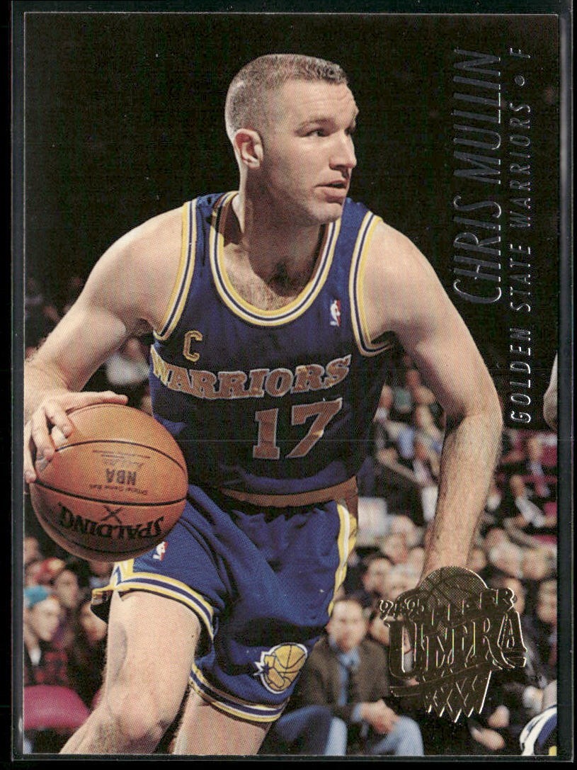 Chris Mullin Player Lot Bundle 10 Basketball Cards CM004 Warriors back