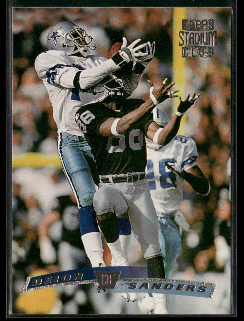 Deion Sanders Player Lot Bundle 10 Different Football Cards DS004 Falcons 49ers back