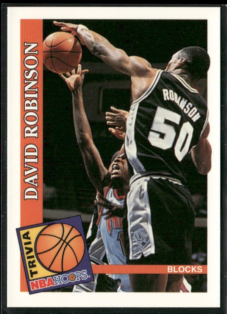 David Robinson Player Lot Bundle 10 Basketball Cards DR004 Spurs back