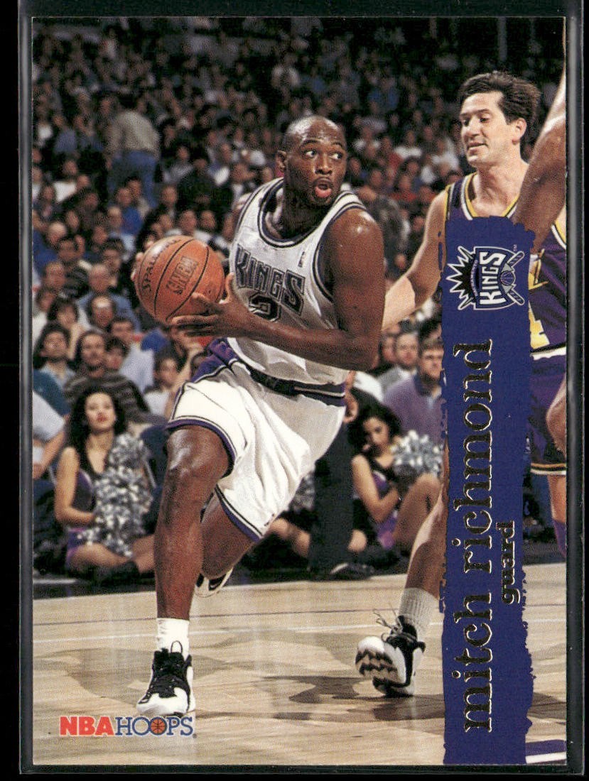 Mitch Richmond Player Lot Bundle 10 Basketball Cards MR001 Kings back