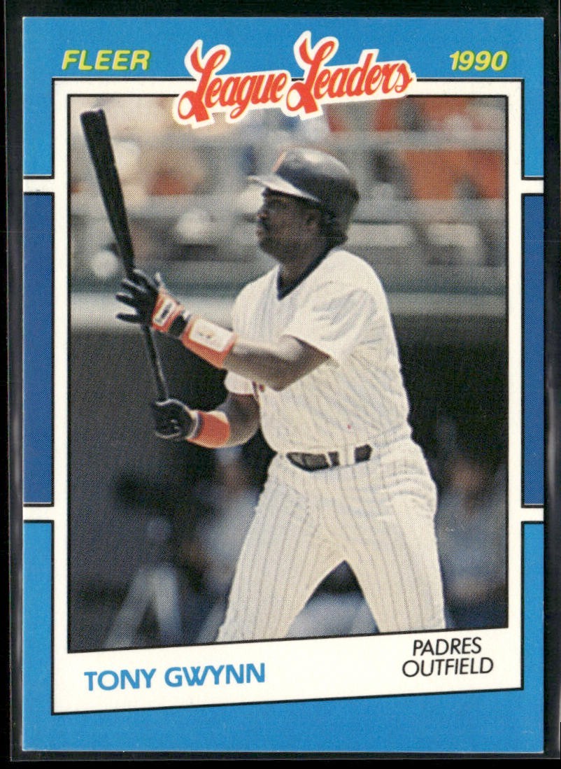 Tony Gwynn Lot Bundle 10 Different Baseball Cards TG001 Padres front
