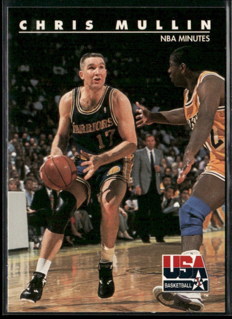 Chris Mullin Player Lot Bundle 10 Basketball Cards CM002 Warriors back