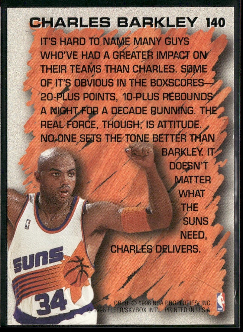 "Sir" Charles Barkley Player Lot Bundle 10 Basketball Cards CB002 Suns Sixers back