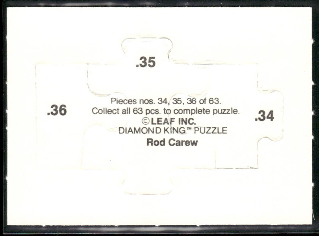Puzzle Piece Lot Bundle 10 Different Baseball Cards P014 back