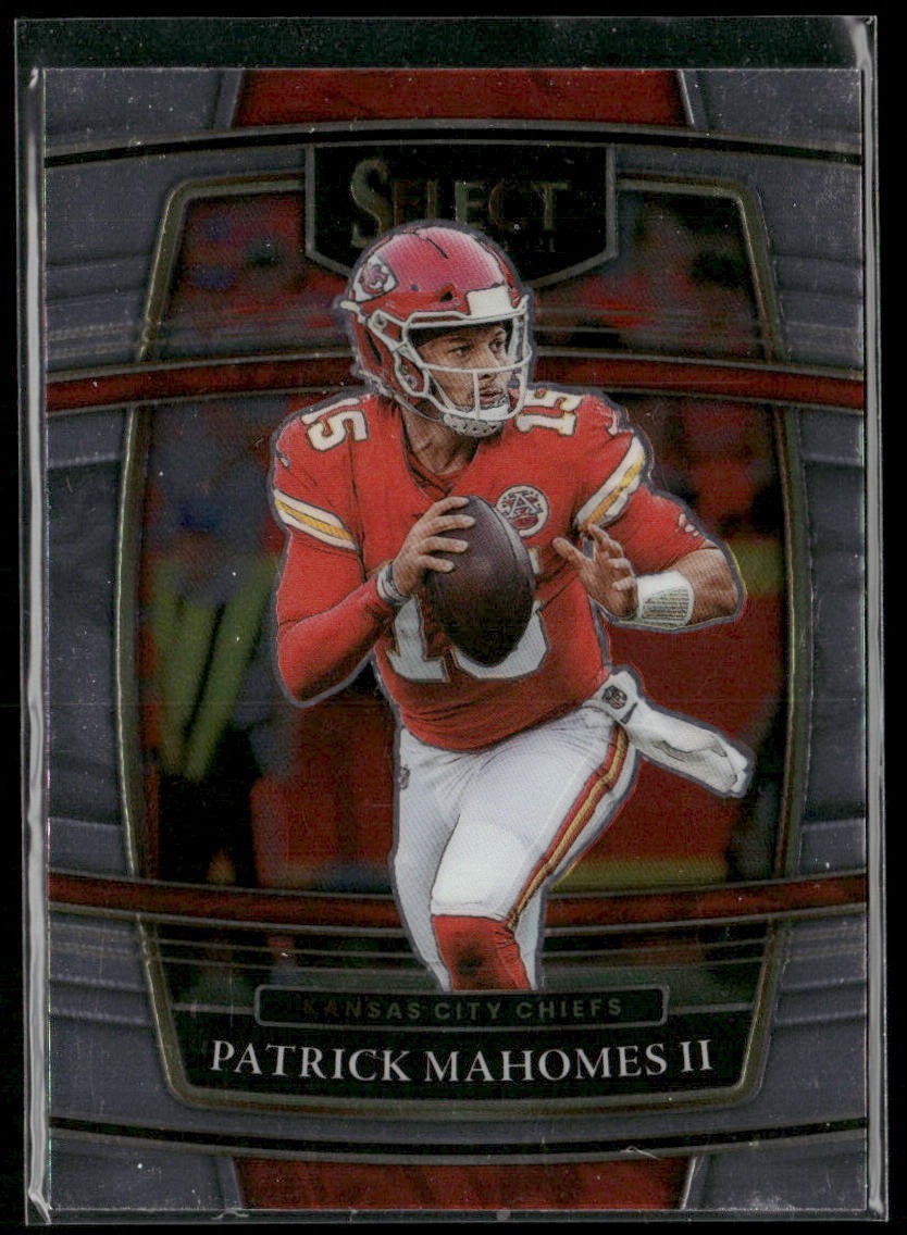 Patrick Mahomes II Player Lot Bundle 10 Different Football Cards PM001 Chiefs back