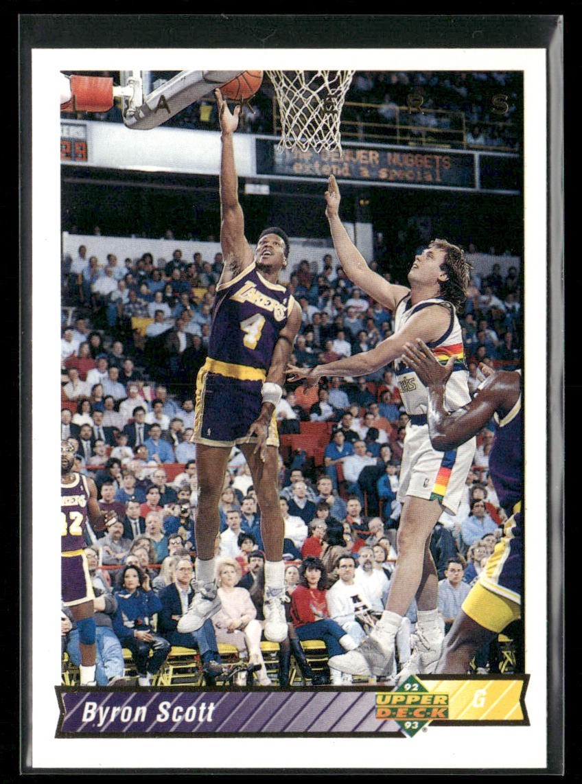 Byron Scott Player Lot Bundle 10 Different Basketball Cards BS003 Lakers Pacers back