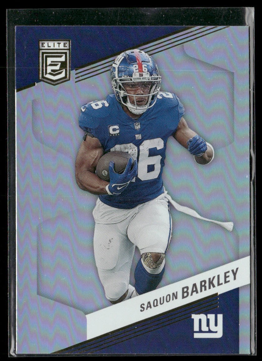 Saquon Barkley Player Lot Bundle 10 Different Football Cards SB001 Giants back