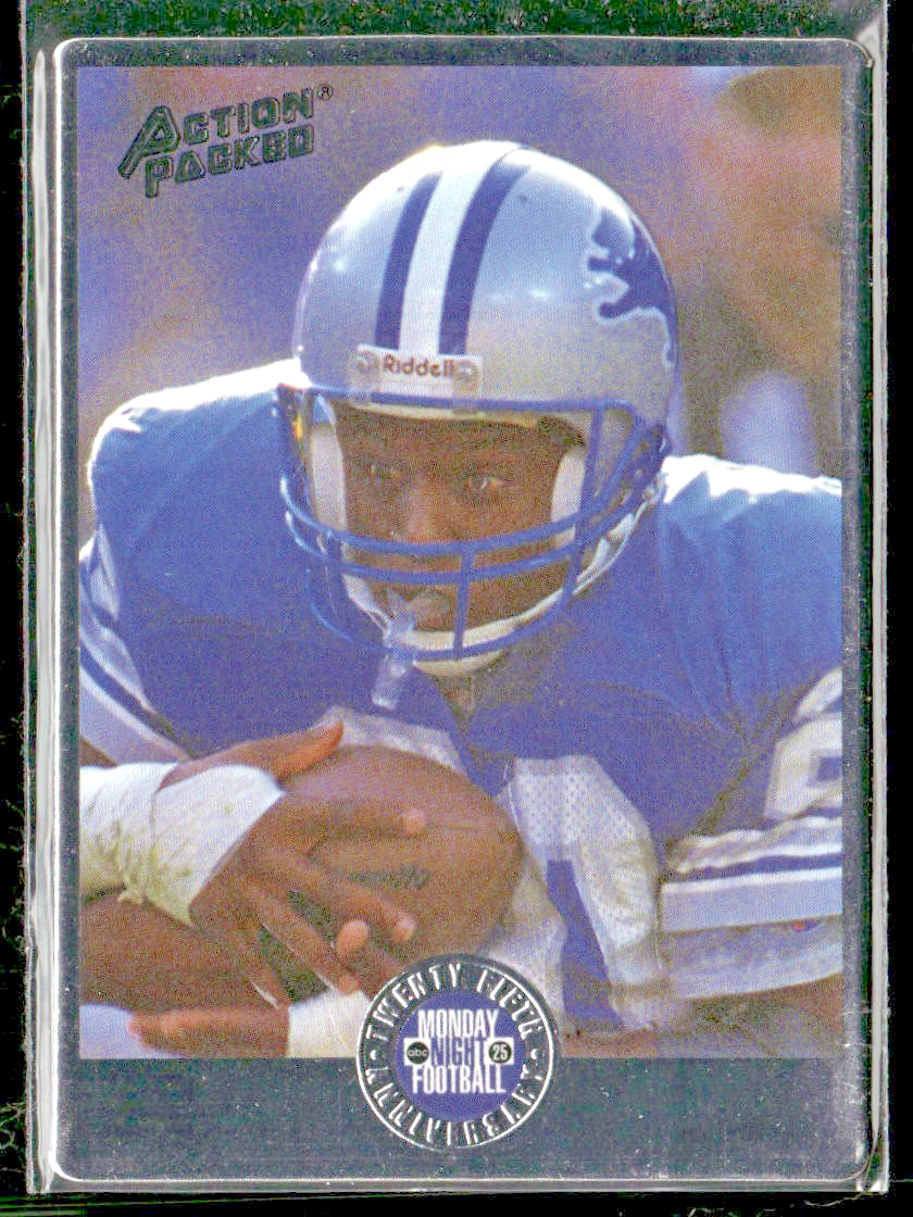 Barry Sanders Player Lot Bundle 10 Different Football Cards BS006 Lions front