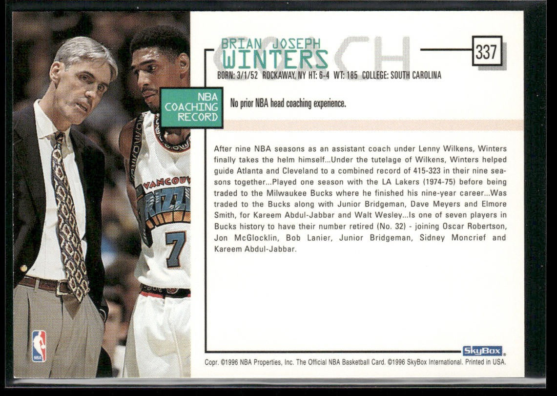 NBA Coaches Lot Bundle 10 Basketball Cards C026 Various Teams back